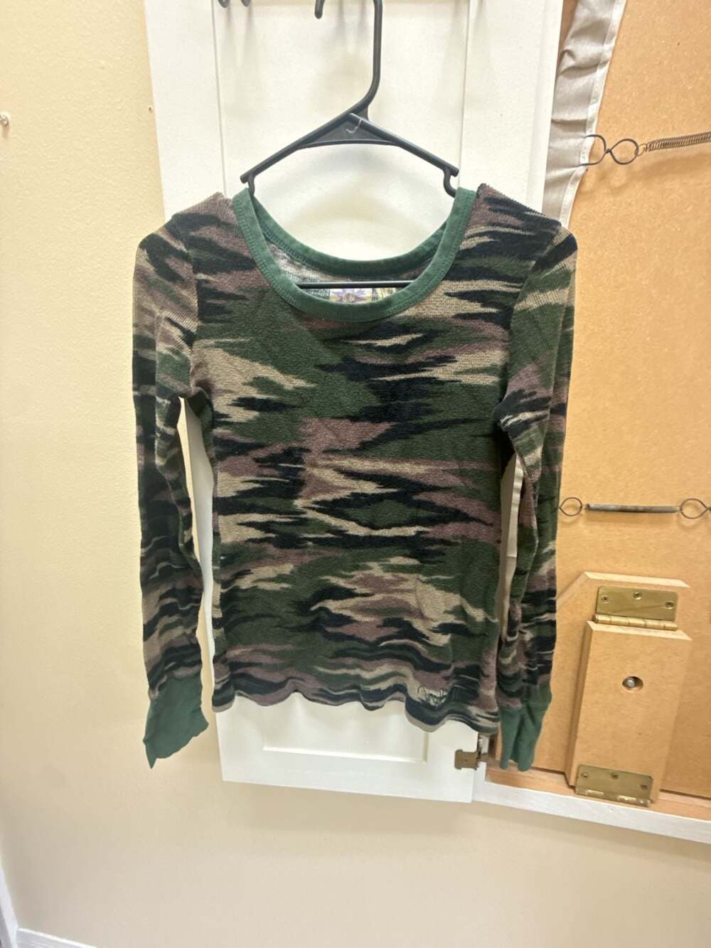 Volcom Camo Thermal Long Sleeve Shirt Size M